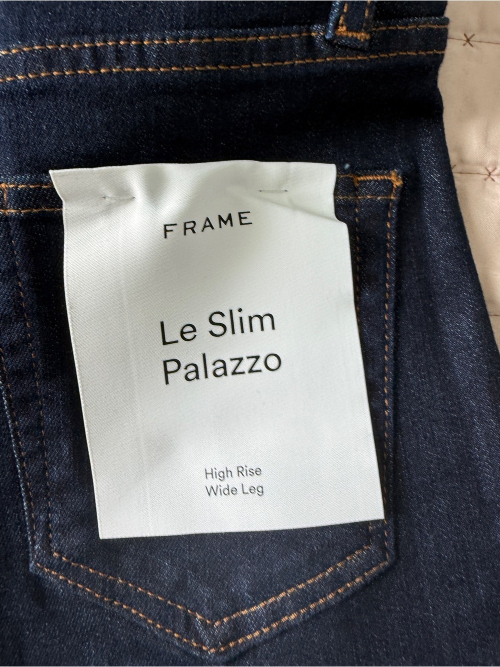 FRAME Le Slim Palazzo jeans Size 25 NWT - Picture 4 of 6